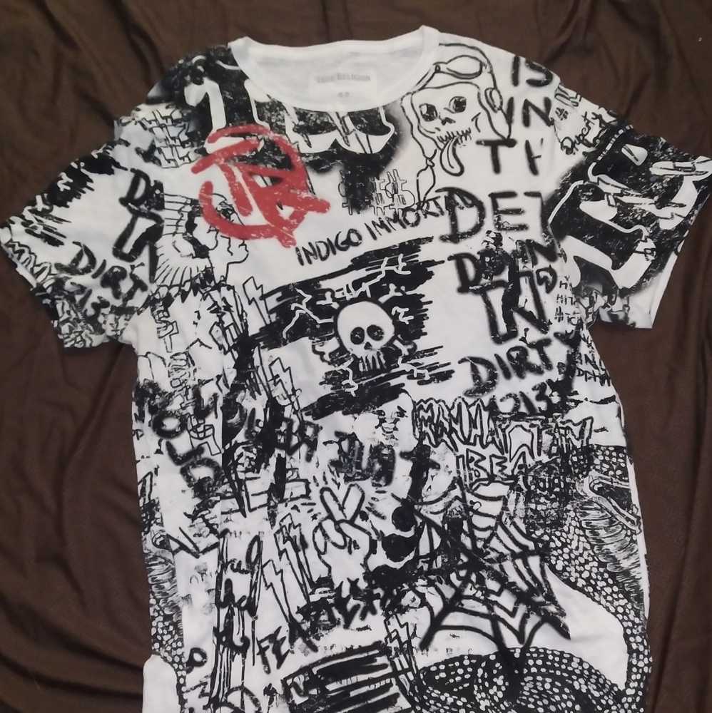 True Religion XL Shirt White